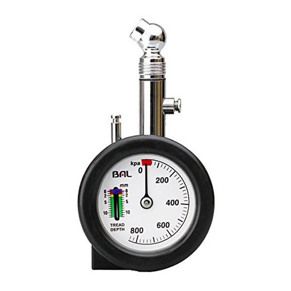 2in1タイヤゲージ 空気圧測定 残溝測定 エアーゲージ 空気圧ゲージ 点検 圧力計 減圧ボタン付き 自動車 磨耗測定 最大54 Offクーポン