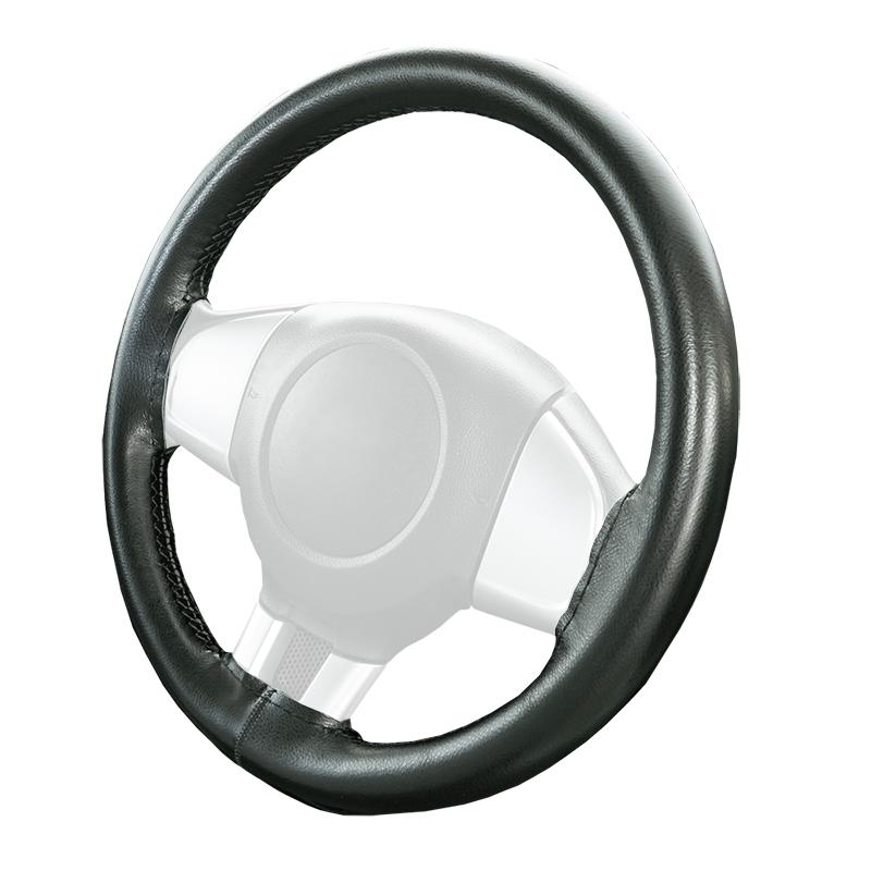 本革 ハンドルカバー フィックスレザー S(編込み)編み込みだから太く