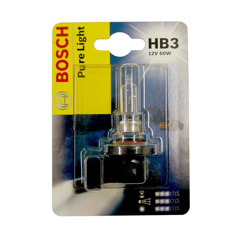 BOSCH（ボッシュ）HB3 12V 60W ハロゲンバルブ ピュアライト HBSBHB3 アウトレット品 4969655002714