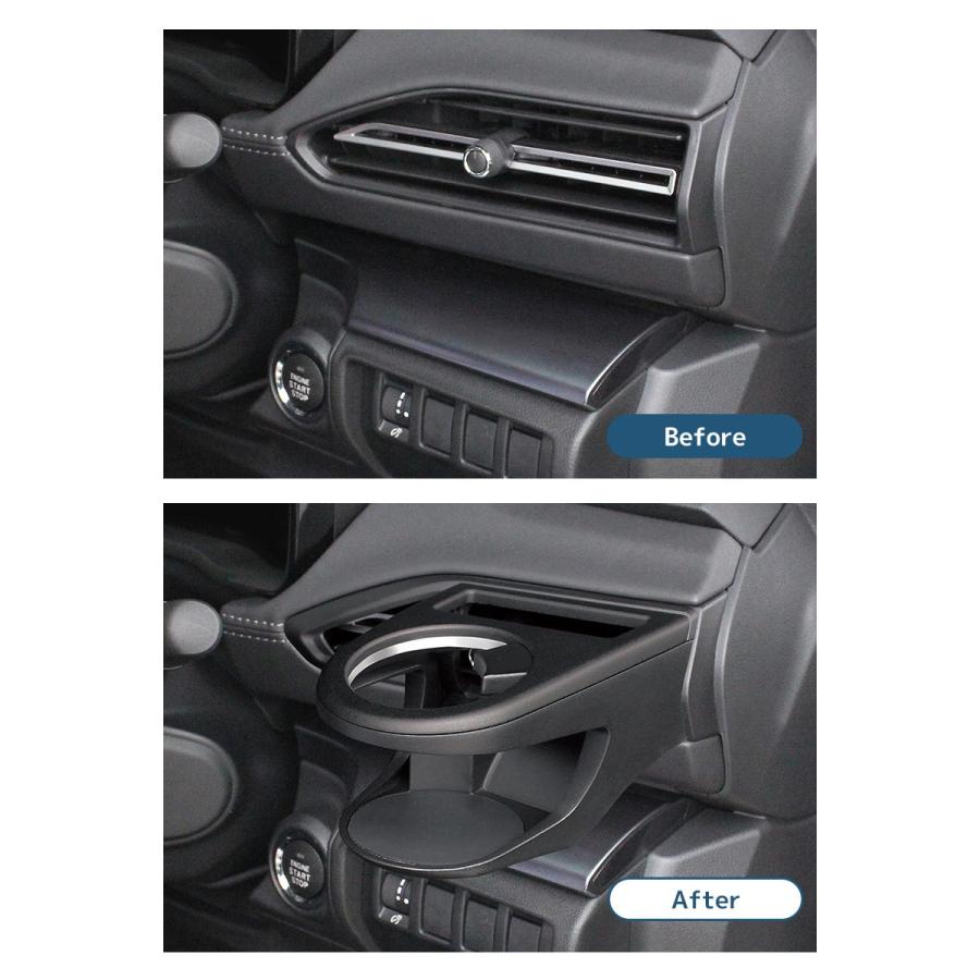 YAC ヤック エアコンドリンクホルダー スバル 運転席用/助手席用セット YAC ヤック インプレッサ・XV・フォレスター専用 エアコン