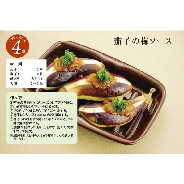K+dep（ケデップ） レンジで簡単調理！陶器の魚焼き器！ マイクロ