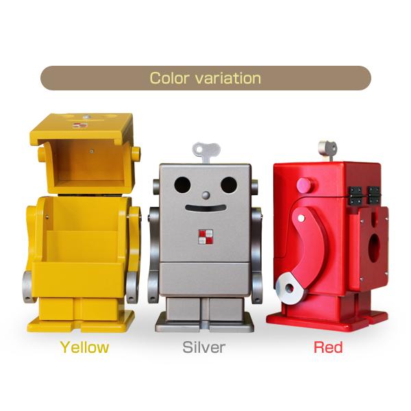 木製卓上収納ボックス ロボット ピコ PICO 収納家具/ミニロビット/ペン