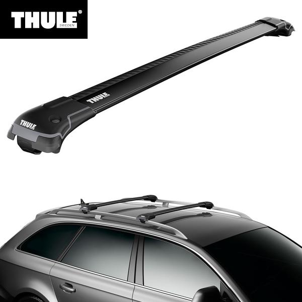 THULE スーリー ベースキャリア TH9582B Thule（スーリー）ウイングバー エッジ ブラック M 9582B TH9582B 2本