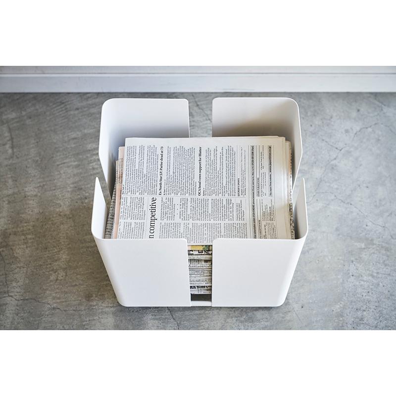 キャスター付きニューズラック TOWER(タワー)新聞ストッカー/雑誌