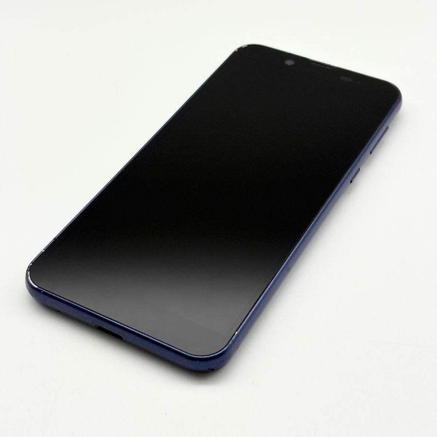 売約済み　Android　one s5 ダークブルー　SIMロック解除済 Android One S5 32GB SIMフリー ブルー SHARP ワイモバイル SIMロック