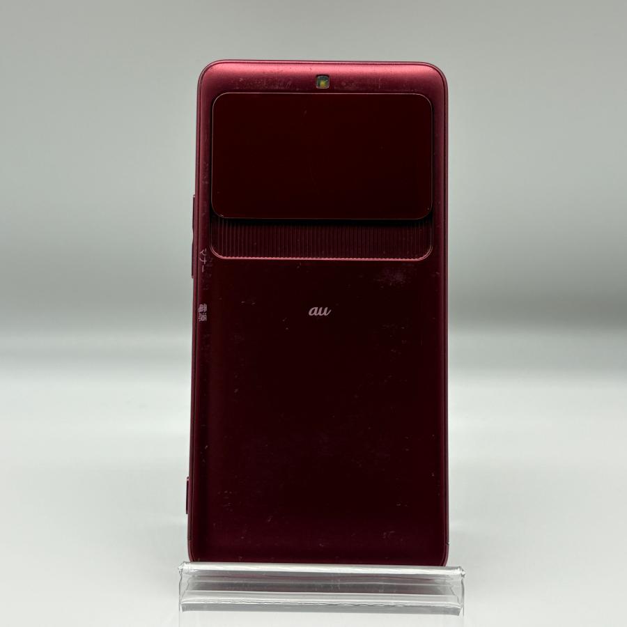 au SIM BASIO3 32GB レッド G-423電池良好 au SIM BASIO3 32GB レッド G-423電池良好