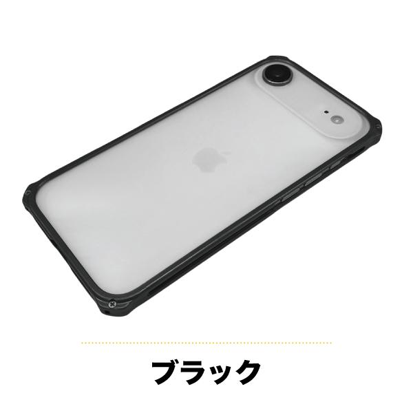 ギルドデザイン iPhone air solid bumper ブラック GILD design（ギルドデザイン） iPhone Air ソリッドバンパー 耐衝撃