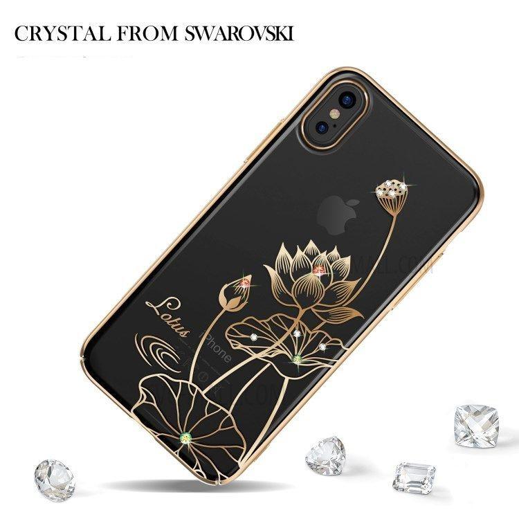 iPhone X カバー スワロフスキー iPhone 特価品 iPhone Xケース。スワロフスキークリスタル使用の