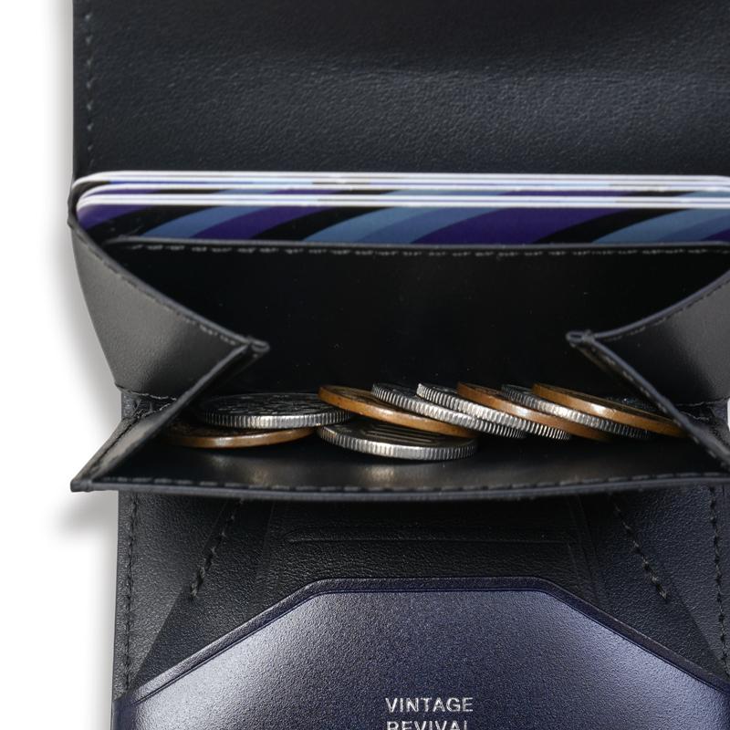 Vintage Revival Productions コンパクト財布 本革 ビンテージ