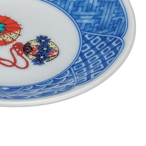 九谷焼 日本の伝統工芸品【九谷焼】 4.5号皿揃 絵変り玩具 (K9-41) (K8