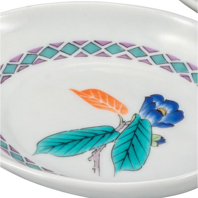 九谷焼 日本の伝統工芸品【九谷焼】 4.8号皿揃 草花絵変り (K8 九谷焼 日本の伝統工芸品【九谷焼】 4.8号皿揃 草花絵変り (K8