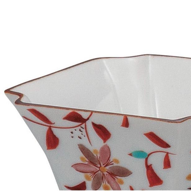 九谷焼 日本の伝統工芸品【九谷焼】 2.5号小鉢揃 花唐草 (K9-233) (K8 