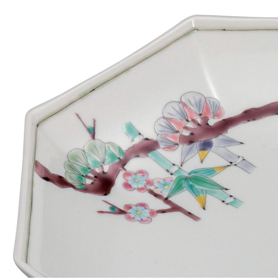 日本の伝統工芸品【九谷焼】 8号鉢 松竹梅  大志窯 (K9-329) (K8-302)の画像
