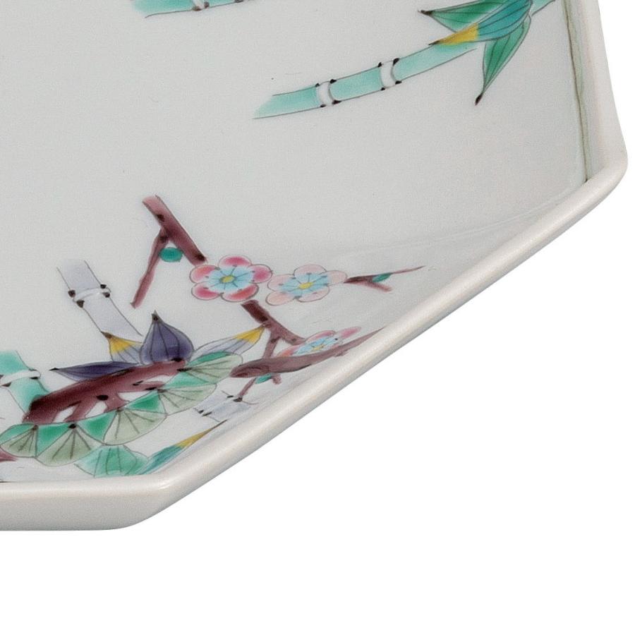 日本の伝統工芸品【九谷焼】 8号鉢 松竹梅  大志窯 (K9-329) (K8-302)の画像