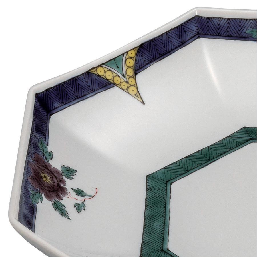 日本の伝統工芸品【九谷焼】 8号鉢 牡丹文  銀泉窯 (K9-330) (K8-305)の画像