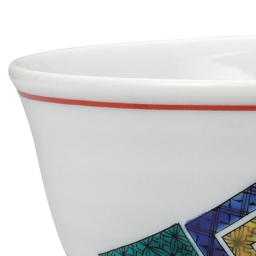 九谷焼 日本の伝統工芸品【九谷焼】 丼 古九谷石畳文 大志窯 (K9-509