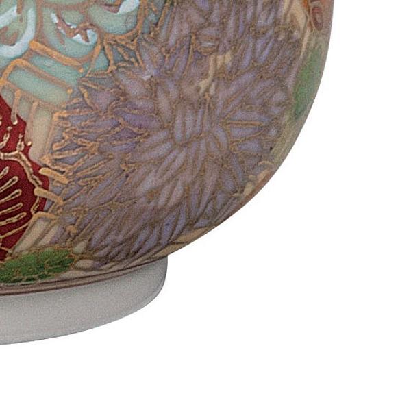 日本の伝統工芸品【九谷焼】 蓋付組湯呑 花詰   (K9-809) (K8-729)_6