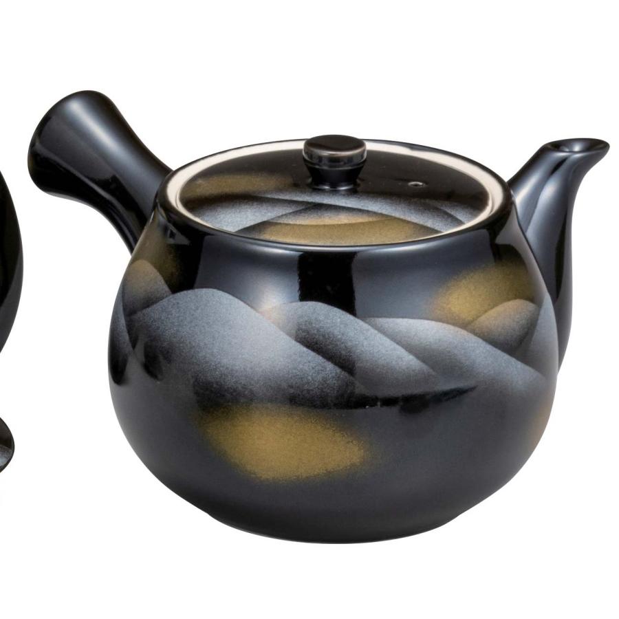 九谷焼 日本の伝統工芸品【九谷焼】 蓋付茶器 連山 (K8-775 九谷焼 日本の伝統工芸品【九谷焼】 蓋付茶器 連山 (K8-775