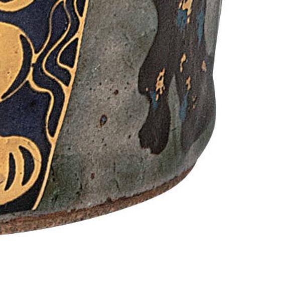 日本の伝統工芸品【九谷焼】 マグカップ 光琳梅   (K9-984) (K8-872)の画像