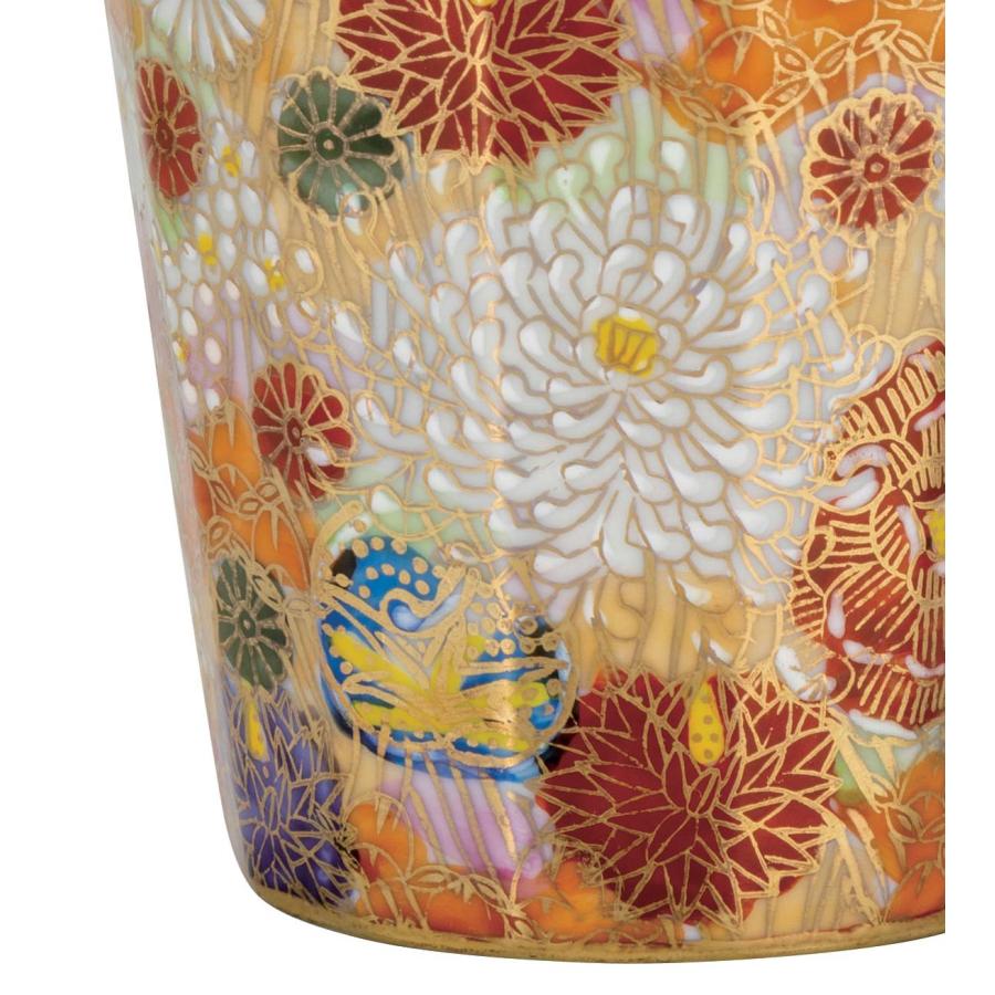 九谷焼 日本の伝統工芸品【九谷焼】 マグカップ 金花詰 (K8-900