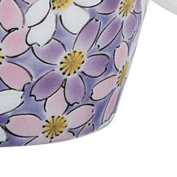 九谷焼 日本の伝統工芸品【九谷焼】 ペアコーヒー 桜花文 新田智子 (K9 