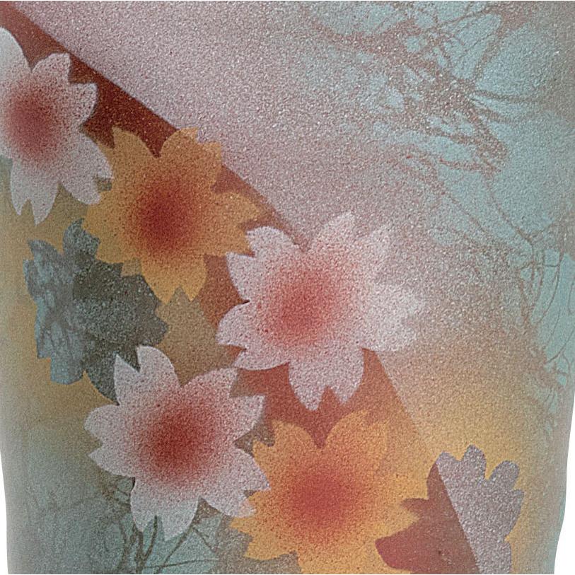 日本の伝統工芸品【九谷焼】 ペアフリーカップ 陽光花文   (K9-1173) (K8-1070)の画像