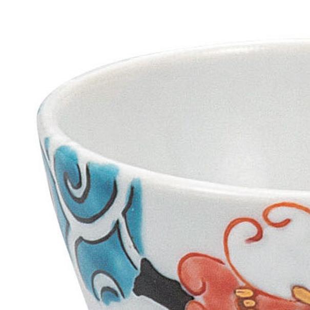 日本の伝統工芸品【九谷焼】 晩酌揃 色絵華唐草  佐藤剛志 (K9-1259) (K8-1177)の画像