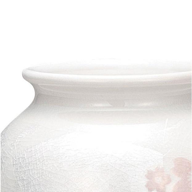 九谷焼 日本の伝統工芸品【九谷焼】 8号花瓶 銀彩さくら (K9-1342) (K8