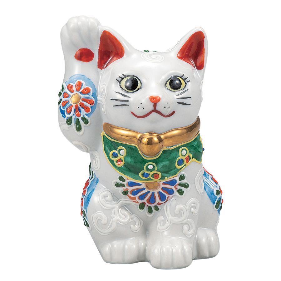 九谷焼 4号招き猫 盛 4号招き猫 盛