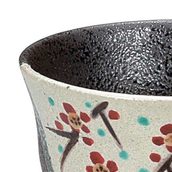 日本の伝統工芸品【九谷焼】 ペアマグカップ 小梅   (K9-1020)の画像