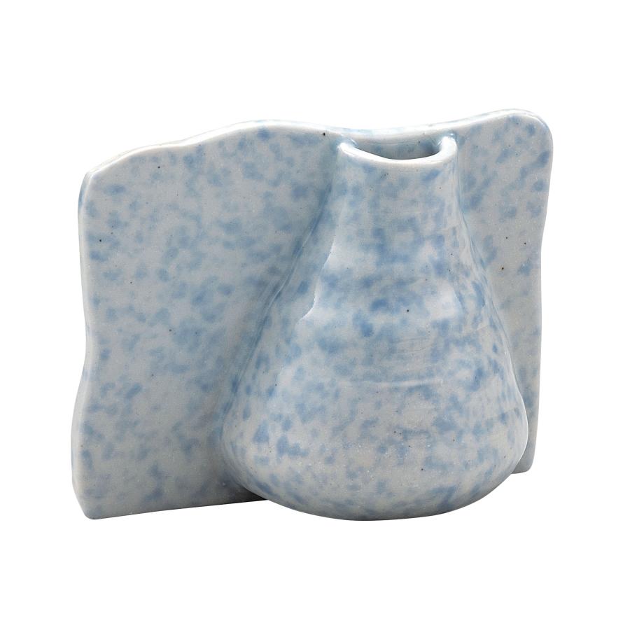 九谷焼 日本の伝統工芸品【九谷焼】 4号衝立一輪生 北斎 神奈川沖浪裏