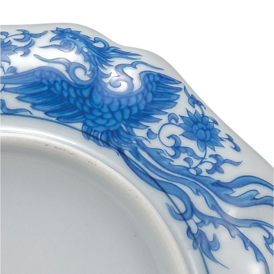 九谷焼 日本の伝統工芸品【九谷焼】 7号皿 永楽 (K9-3131) : 九谷焼