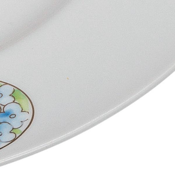 日本の伝統工芸品【九谷焼】 8.5号盛皿 雅華  大志窯 (K9-367)の画像