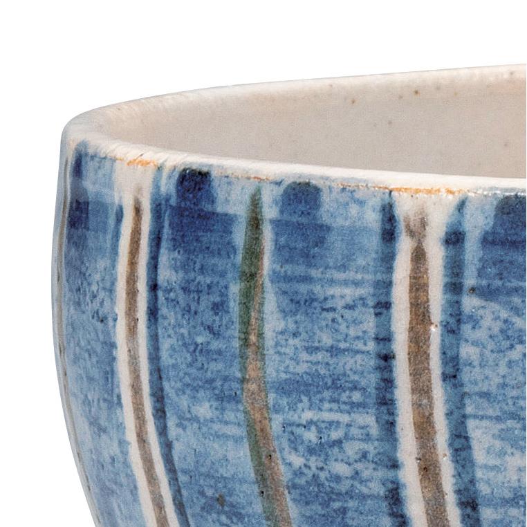 日本の伝統工芸品【九谷焼】 丼 染十草  創楽庵 (K9-511)_1