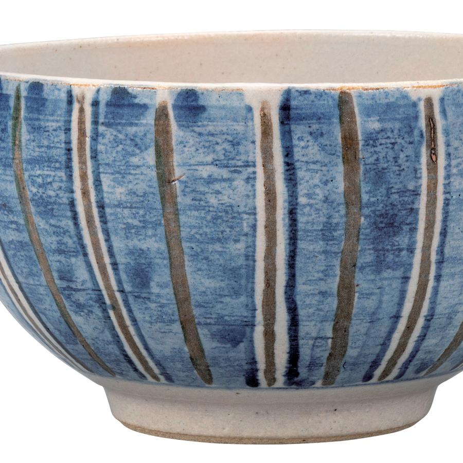 日本の伝統工芸品【九谷焼】 丼 染十草  創楽庵 (K9-511)_2