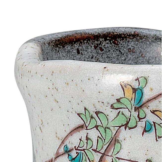 九谷焼 日本の伝統工芸品【九谷焼】 大湯呑 かわせみ (K9-694