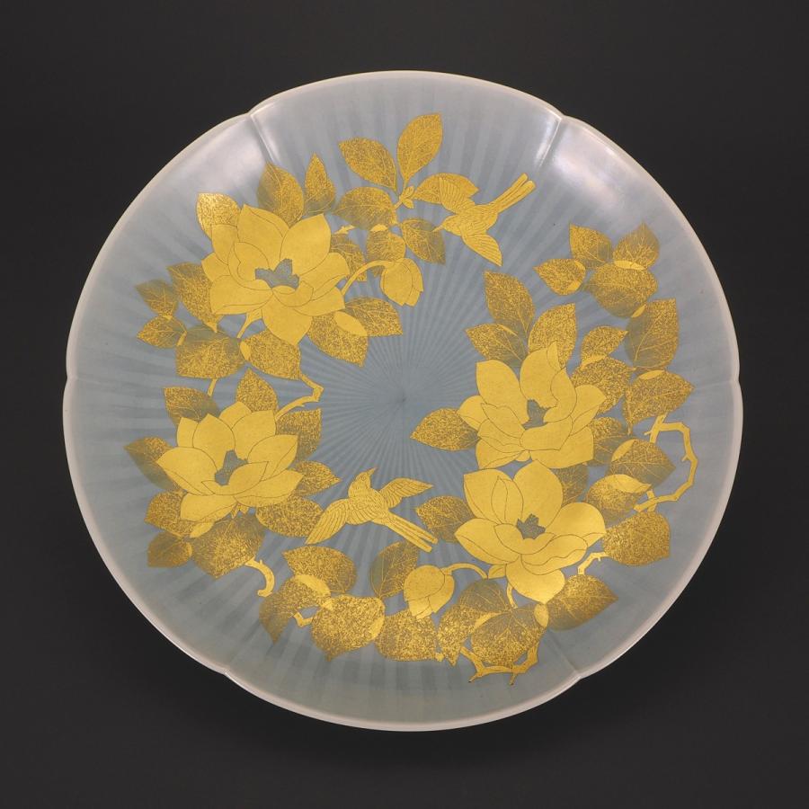 九谷焼吉田幸央作大皿2枚セット