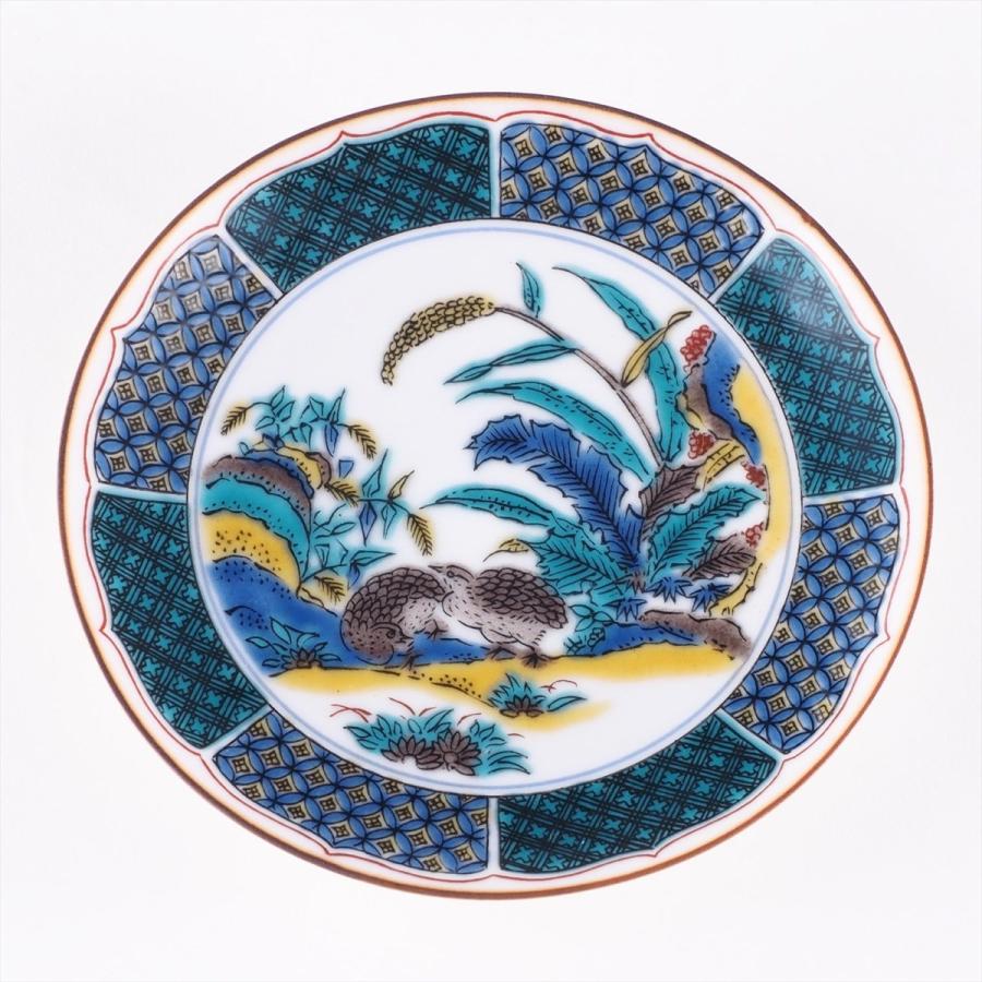 九谷焼 豆皿名品コレクション 古九谷色絵鶉草花図 : 九谷焼 STYLeNCE