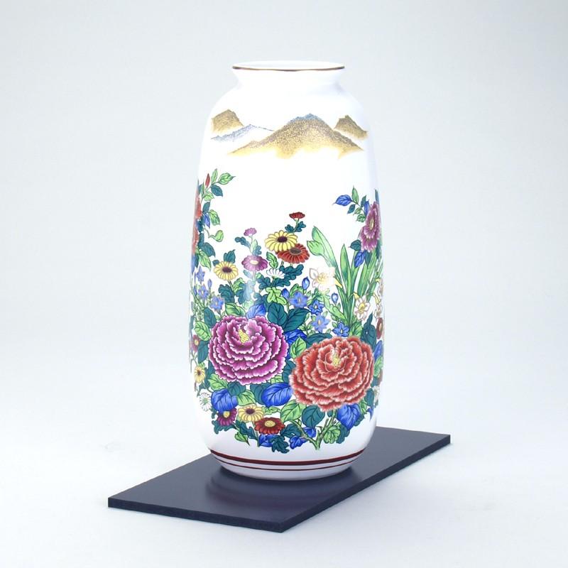 日本の伝統工芸品【九谷焼】8号寸胴 錦絵 N162-11 : 九谷焼 STYLeNCE