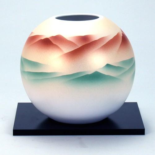 日本の伝統工芸品【九谷焼】5.5号花瓶 曙 N165-01 : 九谷焼 STYLeNCE