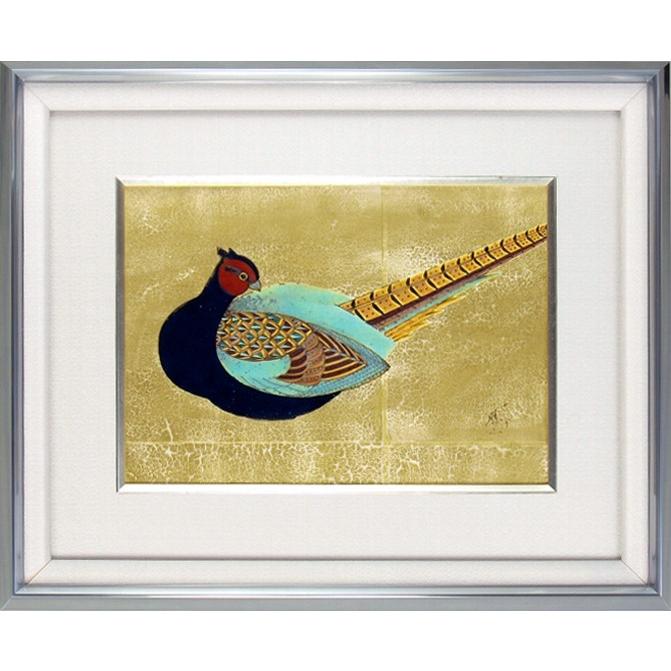 九谷焼　額陶画 楽天市場】九谷焼 DB額（角小）竹雀図/中村陶志人＜額縁 陶額 送料無料