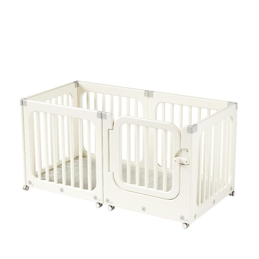 ベビーサークル キャスター付き プレイヤード 小さめ プレイサークル