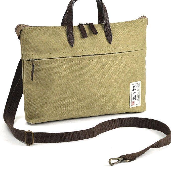 日本製 トートバッグ ビジネスバッグ メンズ キャンバス布 撥水帆布