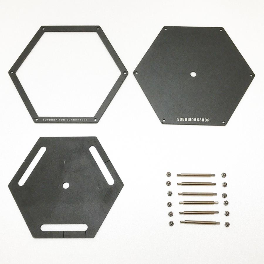 5050WORKSHOP 2way ランタン スタンド 専用 オプションパーツ  STAND PLATE  for 2WAYSTAND｜styleon｜12