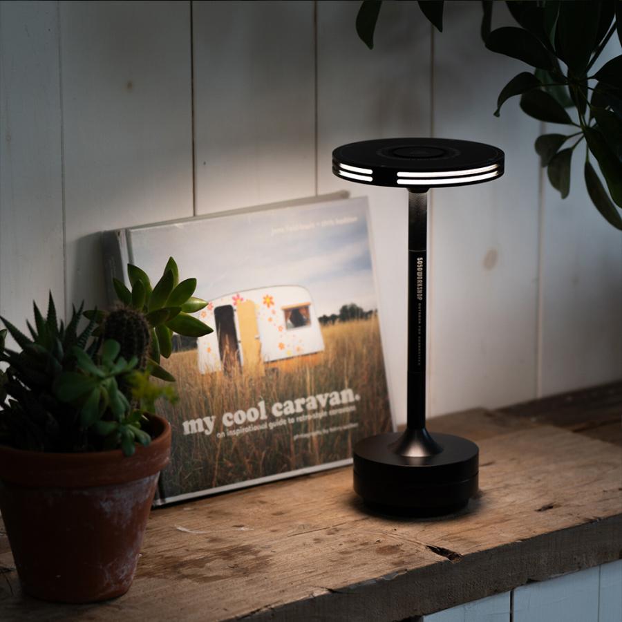 5050WORKSHOP テーブルランプ 専用ケース付き 充電式 LED テーブル