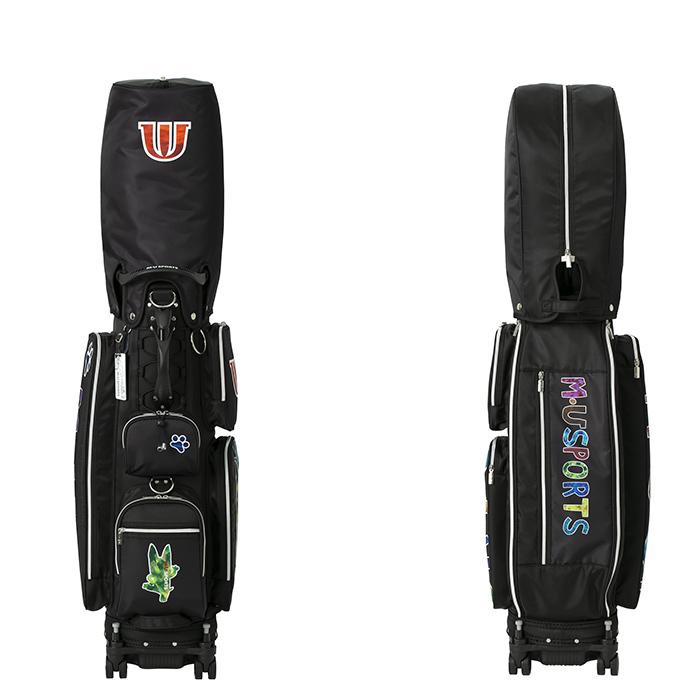 2021年 秋冬新作 M U SPORTS MUスポーツ ゴルフバッグ レディース ストッパー付き 4輪 ローリングソール キャディバッグ 9.5型 NEW MU21AW :703D6100:腕時計 アクセ 革小物 STYLE-ON 通販 レア!!M U SPORTS ゴルフバッグ レディース2020秋冬新作