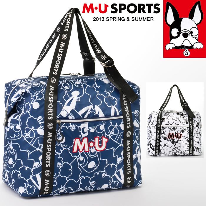 2023年 春夏 新作 M U SPORTS MUスポーツ ゴルフ ボストンバッグ