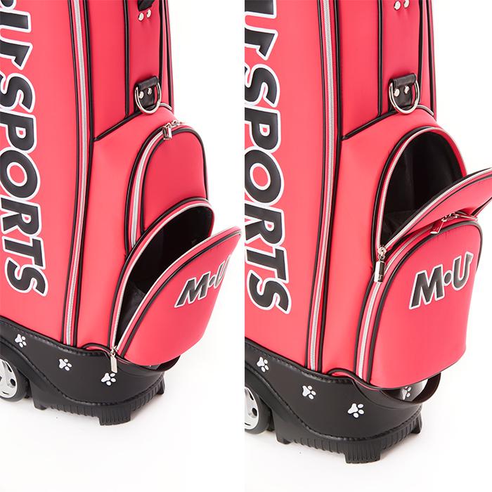 M・U SPORTS 2023春夏新作 MU MUスポーツ ゴルフバッグ M・U SPORTS 2023春夏新作 MU MUスポーツ ゴルフバッグ