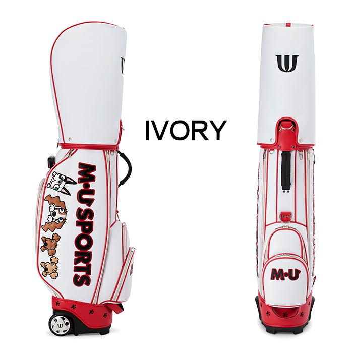 M・U SPORTS 2023春夏新作 MU MUスポーツ ゴルフバッグ M・U SPORTS 2023春夏新作 MU MUスポーツ ゴルフバッグ