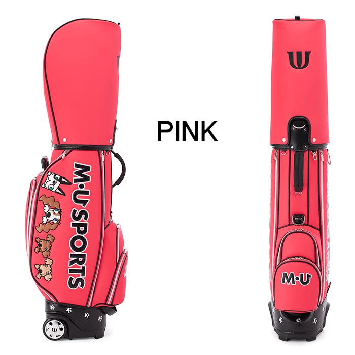 M・U SPORTS 2023春夏新作 MU MUスポーツ ゴルフバッグ M・U SPORTS 2023春夏新作 MU MUスポーツ ゴルフバッグ